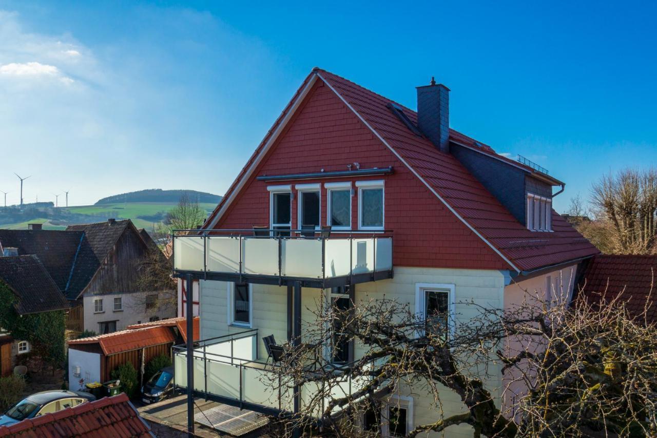 Trendelburg Ferienwohnung Zur Burg מראה חיצוני תמונה